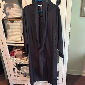 Tibi Davenport dress in black sporty nylon. Size Medium, NWT. $135